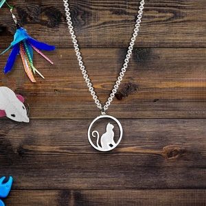 Elegant Cat Necklace